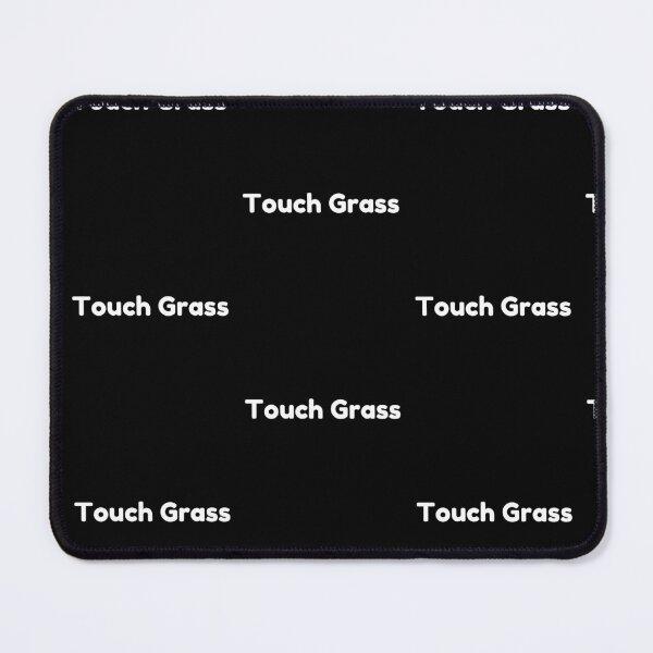 Item preview, Touch Grass Funny Internet Culture Meme designed and sold by Bloomelle Studio.