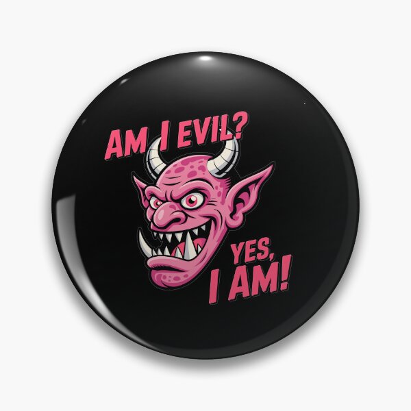 Item preview, Am I Evil? Yes, I Am! T-Shirt – Funny Heavy Metal Monster Graphic designed and sold by just-quotes.