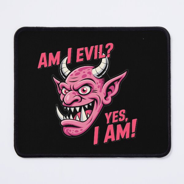 Item preview, Am I Evil? Yes, I Am! T-Shirt – Funny Heavy Metal Monster Graphic designed and sold by just-quotes.