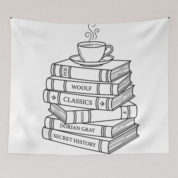 Item preview,  Just One More Chapter Funny Bookworm Reading Aesthetic designed and sold by CozyDesignsCo.