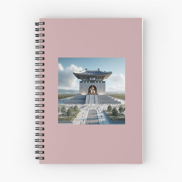 Item preview,  King Sejong Monument Korea 3D Label   designed and sold by PaintMeWorld.