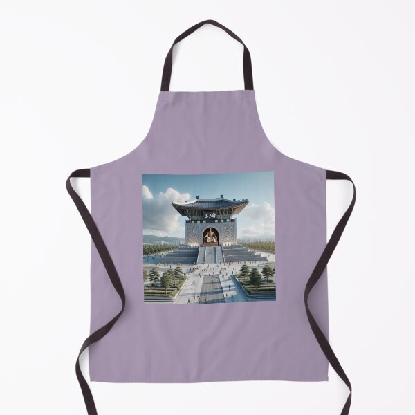 Item preview,  King Sejong Monument Korea 3D Label   designed and sold by PaintMeWorld.
