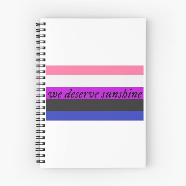 Item preview, We Deserve Sunshine - Genderfluid Pride Flag - Heated Rivalry Quote - Pride Quote designed and sold by artistalways.
