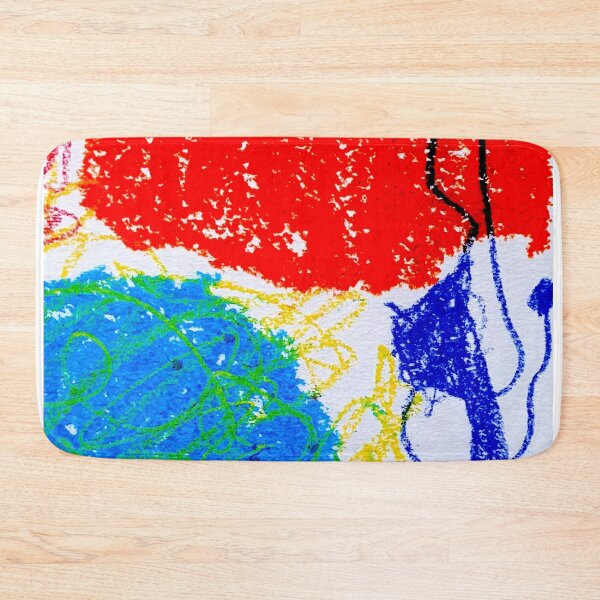 Item preview, abstract in red with blue lines designed and sold by Tereza Pilar  Art.
