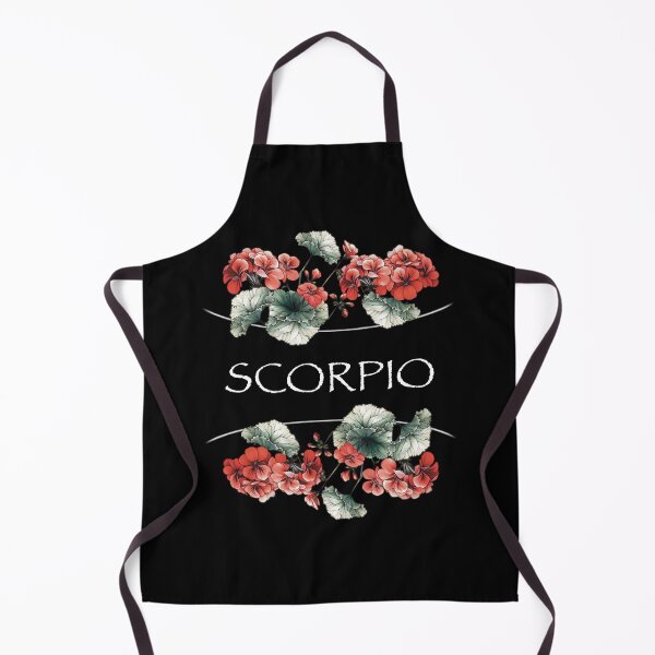 Item preview, Scorpio Birth Flower Zodiac Floral Design designed and sold by TeeGals.