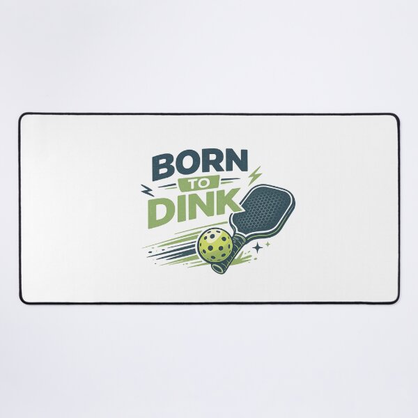 Item preview, Born To Dink Pickleball Retro Design designed and sold by Rally Ink Designs.