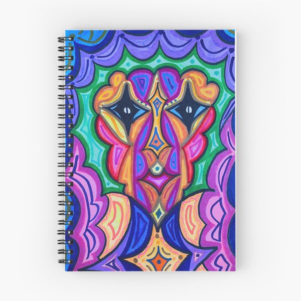 Item preview, Futuristic Abstract Rainbow Robot designed and sold by artbyalette.