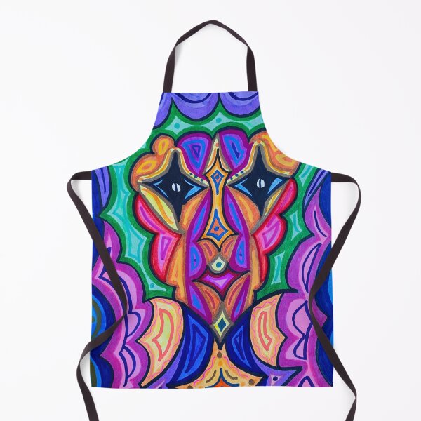 Item preview, Futuristic Abstract Rainbow Robot designed and sold by artbyalette.