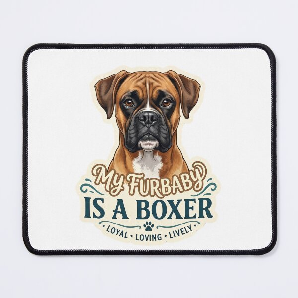 Item preview, My Furbaby Is A Boxer Dog Owner Pet Lover designed and sold by CdnVeteranGraphics .