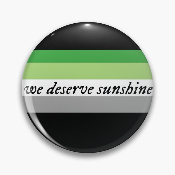 Item preview, We Deserve Sunshine - Aromantic Pride Flag - Heated Rivalry Quote - Pride Quote designed and sold by artistalways.
