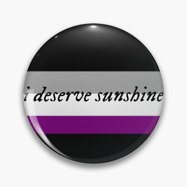 Item preview, I Deserve Sunshine - Asexual Pride Flag - Heated Rivalry Quote - Pride Quote designed and sold by artistalways.