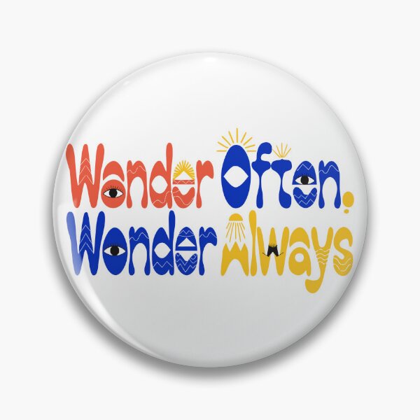 Item preview, Wander Often, Wonder Always - Scenic Typography Design designed and sold by Inklyst.