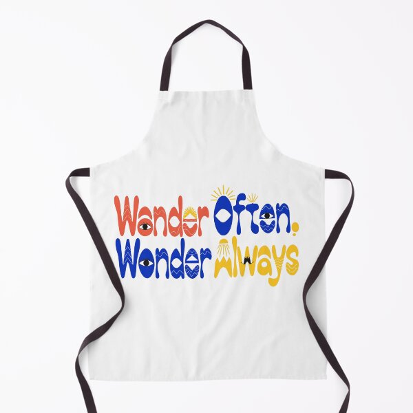 Item preview, Wander Often, Wonder Always - Scenic Typography Design designed and sold by Inklyst.