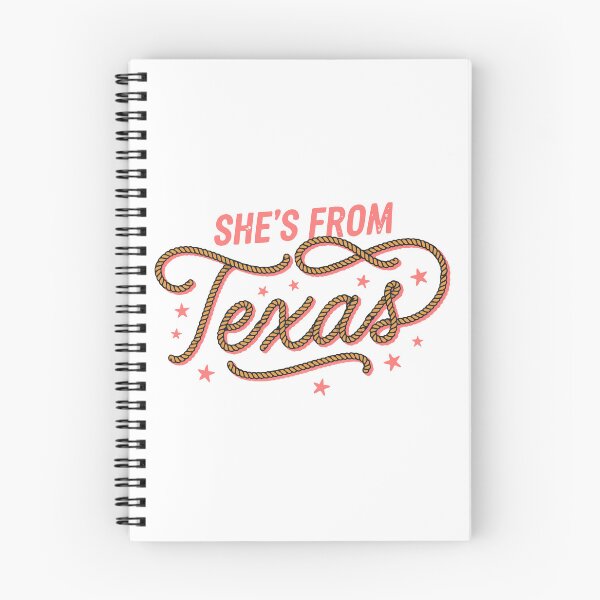 Item preview, She's From Texas Western Cowgirl Typography | Cute Southern Country Rodeo Design designed and sold by Snifferius.