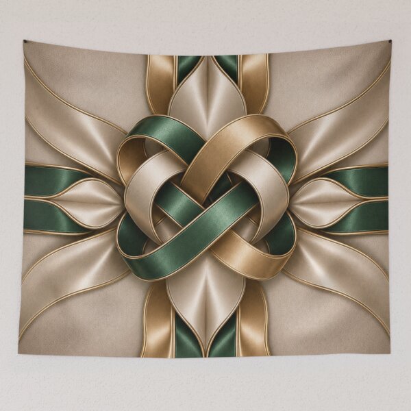 Item preview, Emerald Infinity Knot designed and sold by Bellassi.