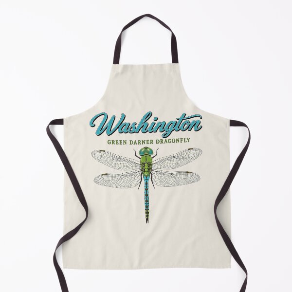 Item preview, Washington Green Darner Dragonfly State Poster designed and sold by The-Drip-Studio.