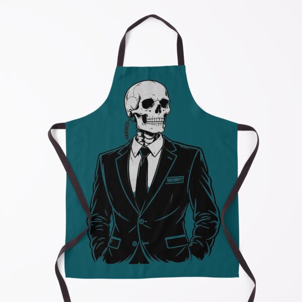 Item preview, Skull in a Suit and Tie — Elegant Skeleton Security Guard designed and sold by RAYBIL.
