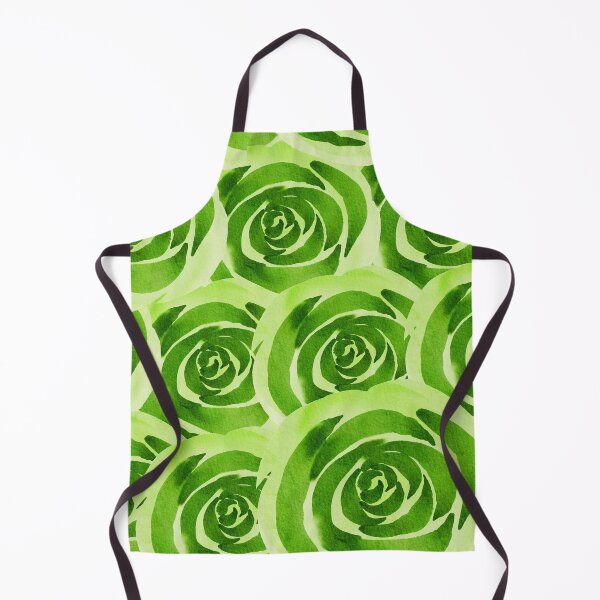 Item preview, Green Watercolor Rose Seamless Pattern Design designed and sold by NadDot.