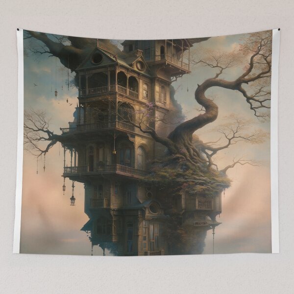 Item preview, The House That Grew from Memory designed and sold by oanaunciuleanu.