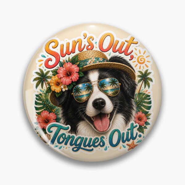 Item preview, Sun's Out Tongues Out – Funny Aussie Summer designed and sold by DailyStruggleCo.