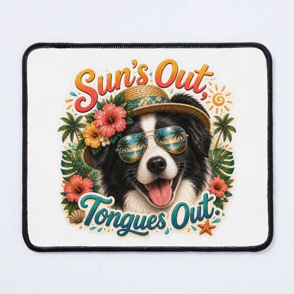 Item preview, Sun's Out Tongues Out – Funny Aussie Summer designed and sold by DailyStruggleCo.