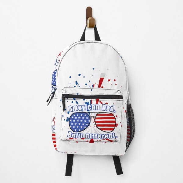 Item preview, American Dad. Built Different. | Patriotic Father's Day Design designed and sold by MagnetStyle.