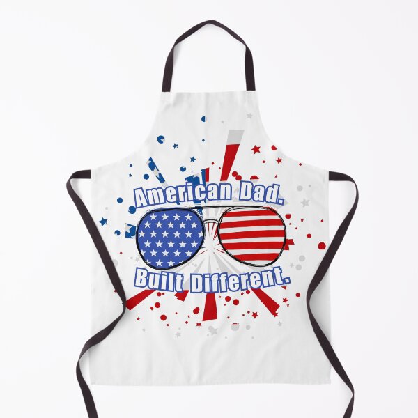 Item preview, American Dad. Built Different. | Patriotic Father's Day Design designed and sold by MagnetStyle.