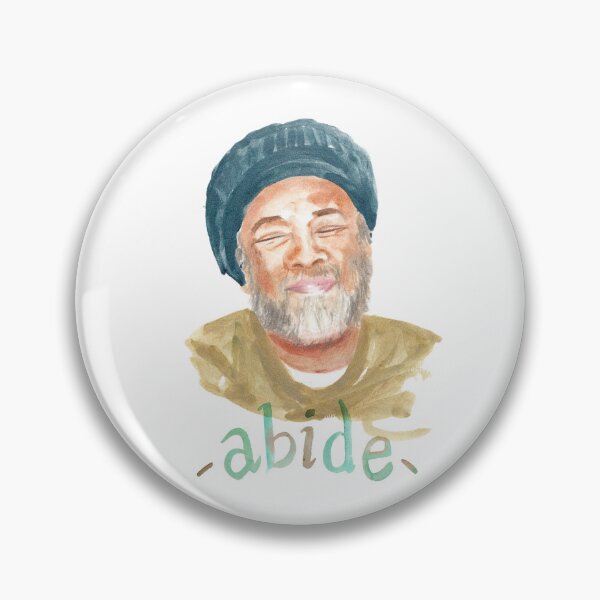 Item preview, Mooji _ Abide Watercolour (transparent background) designed and sold by Deva-Priya-Om.
