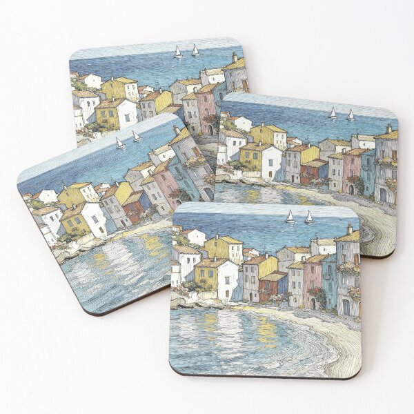 Item preview, Seaside Hamlet designed and sold by sid1802.