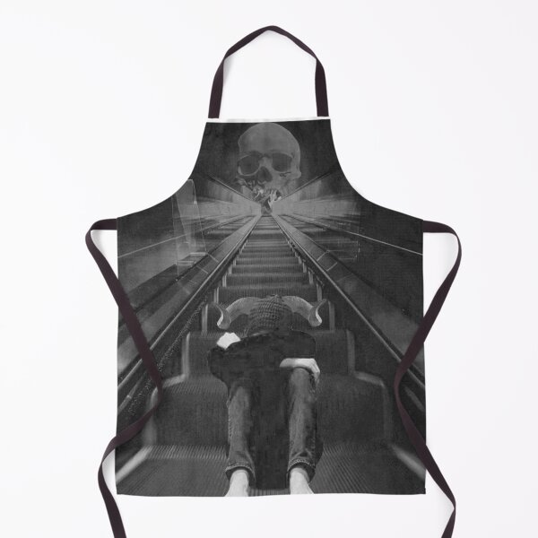 Item preview, Escalator To Hell Black And White designed and sold by DanWallis.