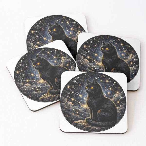 Item preview, Cosmic Cat Sigil designed and sold by ImagineNature.