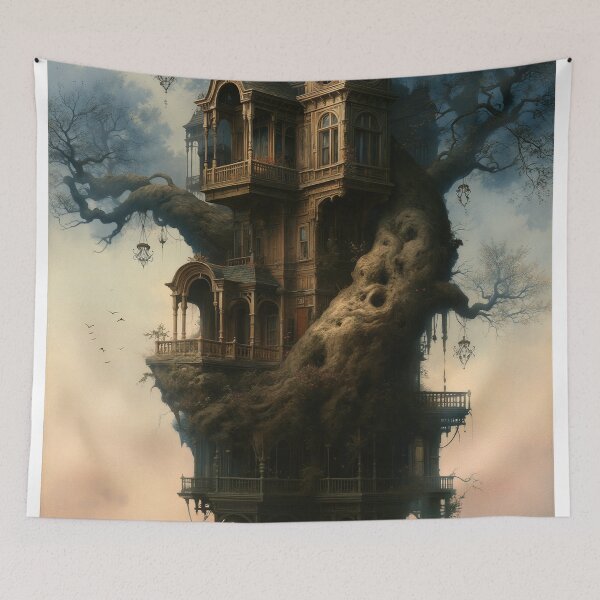 Item preview, The House That Grew from Memory designed and sold by oanaunciuleanu.