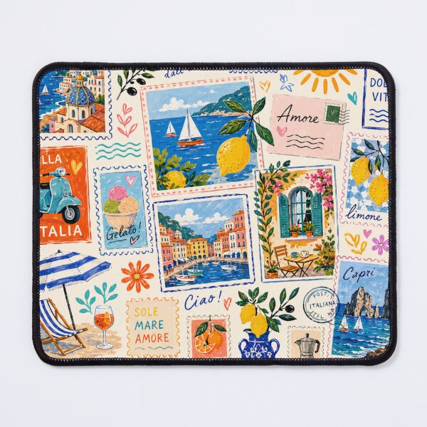 Item preview, Italian Summer Postcards patterns design  designed and sold by Aramdesing.