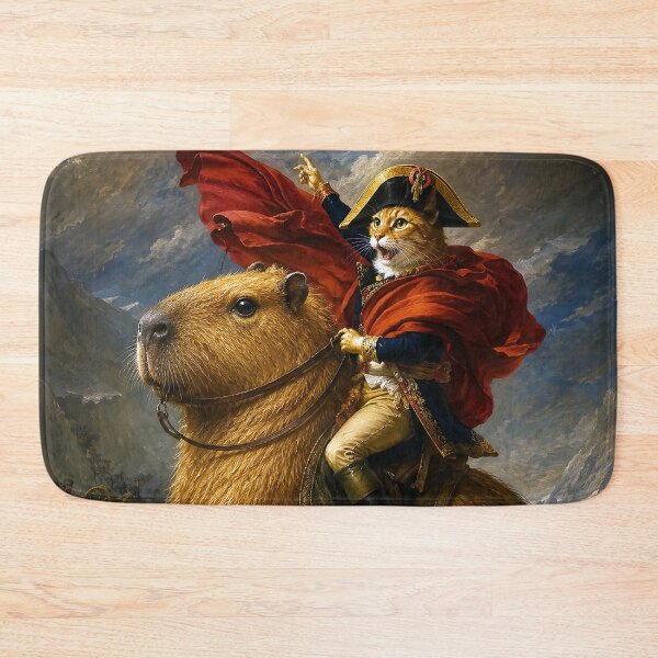 Item preview, Cat Capybara Napoleon designed and sold by cloud lee.