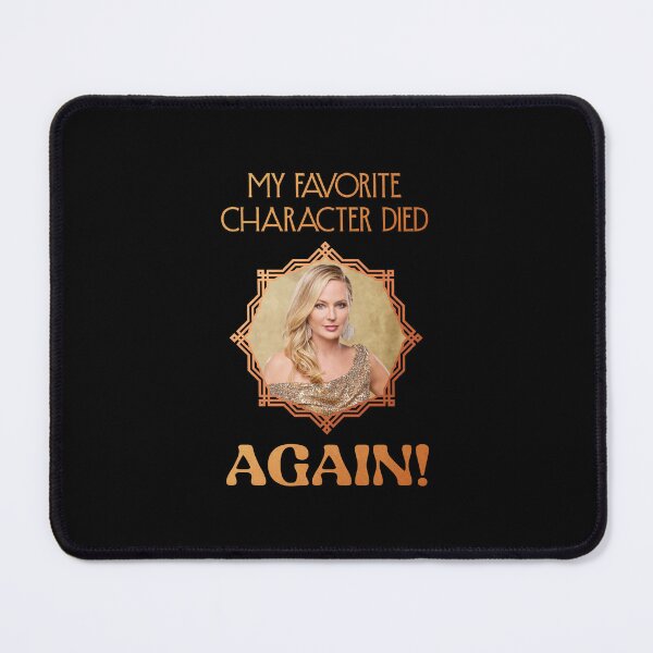 Item preview, My Favorite Character Died Again! SHARON (on Black) designed and sold by PawsitiveMum3.