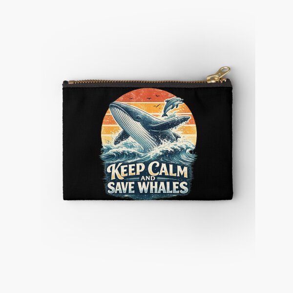 Item preview, World Whale And Dolphin Day Retro Whale Lover Gift For Ocean Conservation Enthusiasts designed and sold by Im-Ara.