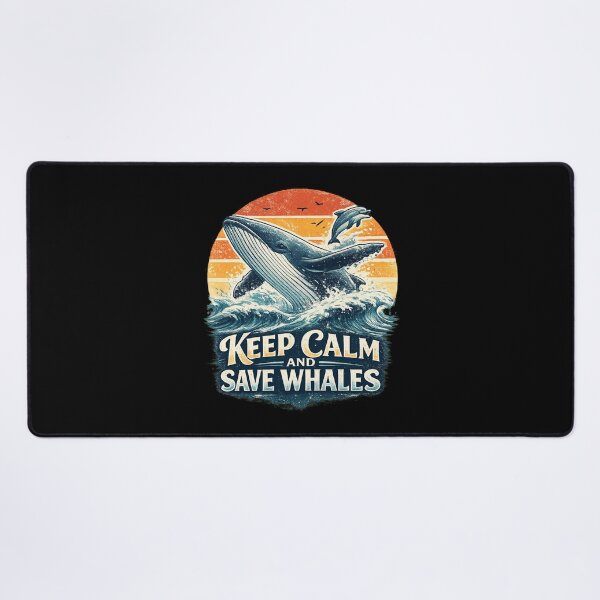 Item preview, World Whale And Dolphin Day Retro Whale Lover Gift For Ocean Conservation Enthusiasts designed and sold by Im-Ara.