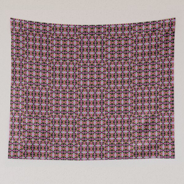 Item preview, Colorful Pixel Mosaic Pattern | Neon Geometric Abstract Design designed and sold by Helmina Groper.