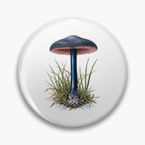 Item preview, Entoloma caeruleum - Pinkgill Azul designed and sold by Chaoscience.