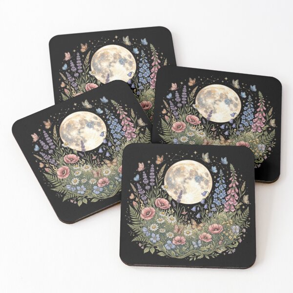 Item preview, Moonlit Wildflower Garden designed and sold by MoonSoul Studio.