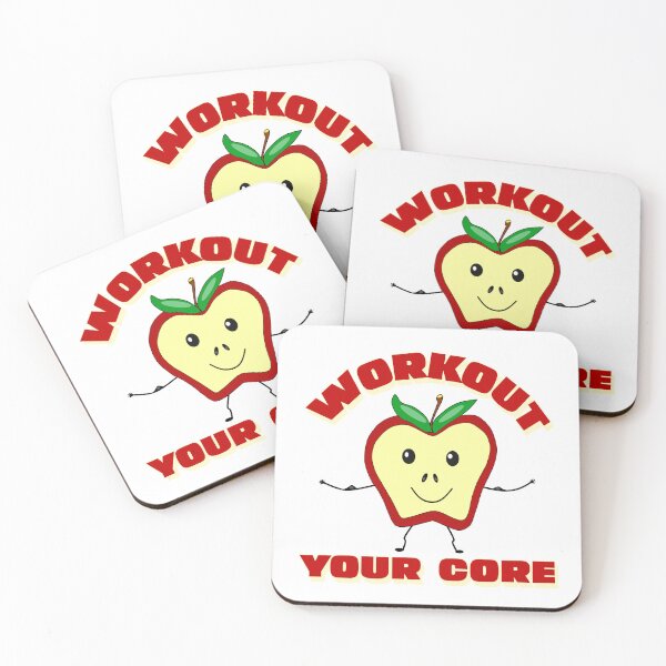 Item preview, Funny Gym Workout Your Core designed and sold by Sartoris Art.