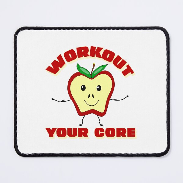 Item preview, Funny Gym Workout Your Core designed and sold by Sartoris Art.