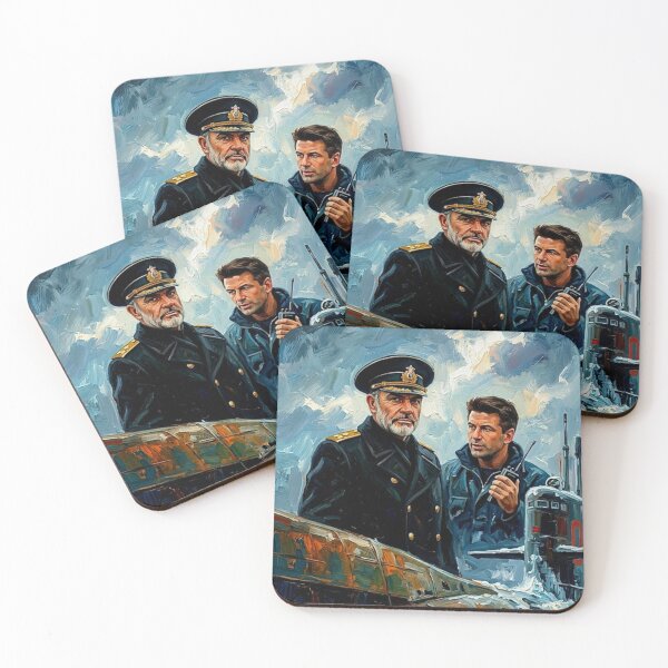 Item preview, Silent Pursuit – The Hunt for Red October Fine Art Print designed and sold by Art's Diner.