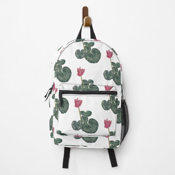 Item preview, Vintage Cyclamen Flower Watercolor - Dark Botanical Art designed and sold by Arteandart.