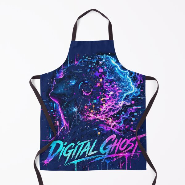 Item preview, Digital Ghost Cyberpunk Glitch Art T-Shirt | Futuristic AI Avatar Pixel Dissolve Design designed and sold by FunkyVista.