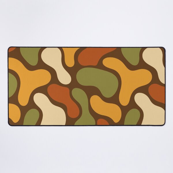 Item preview, Abstract Organic Shapes Retro Seamless Pattern designed and sold by Inkworksbyshery.