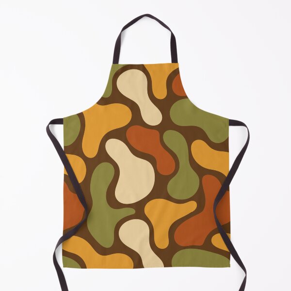 Item preview, Abstract Organic Shapes Retro Seamless Pattern designed and sold by Inkworksbyshery.