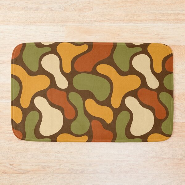 Item preview,  Abstract Organic Shapes Retro Seamless Pattern designed and sold by Inkworksbyshery.