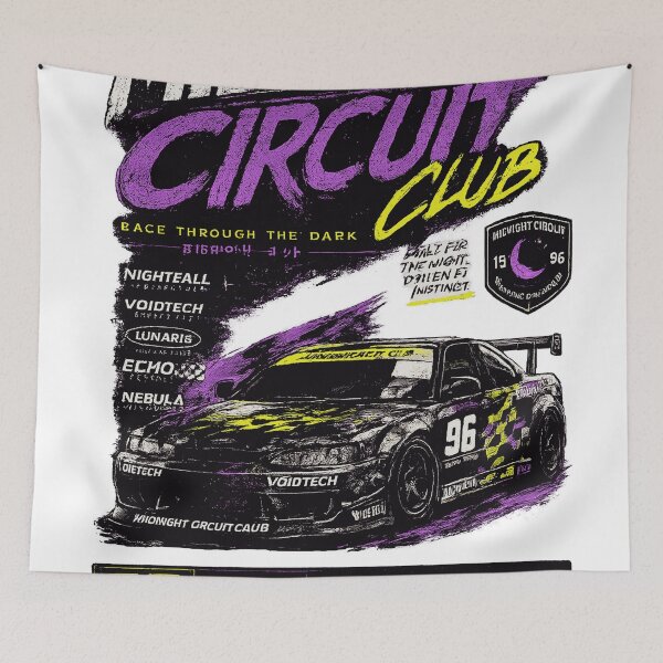 Item preview, MIDNIGHT CIRCUIT CLUB designed and sold by Dusk & Dawn Apparel.