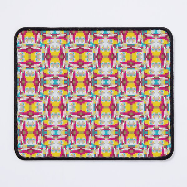 Item preview, Colorful Pixel Pop Pattern | Retro Digital Geometric Design designed and sold by Helmina Groper.